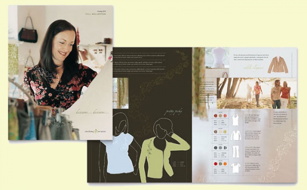 Women's Fashion Clothing Store Brochure