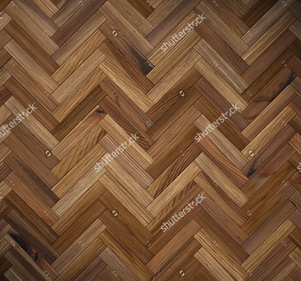 Wooden Floor With Natural patterns