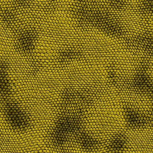 Yellow Snake Scales Texture