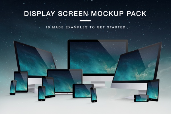 Creative Realistic Responsive Mock-up