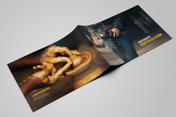 Portfolio Photoshop PSD Brochure