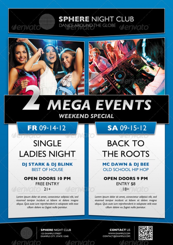 Promotional Event Flyer Template