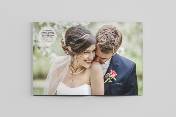 PSD Design Wedding Photography Magazine