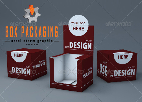 3D Box Packaging Design