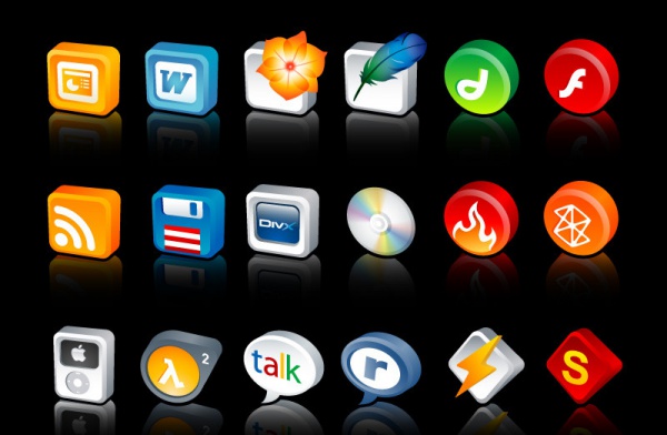 3D Cartoon Icon Pack