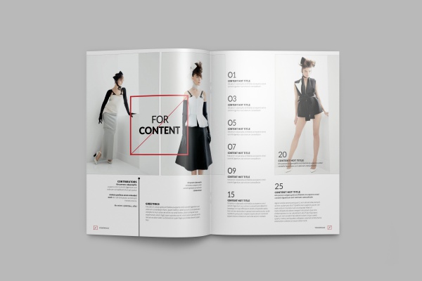 Elegant Corporate Magazine Design