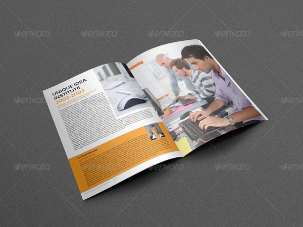 A4 Design Training Brochure