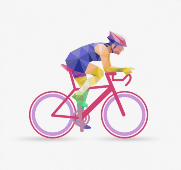 Abstract Polygonal Cyclist Vector