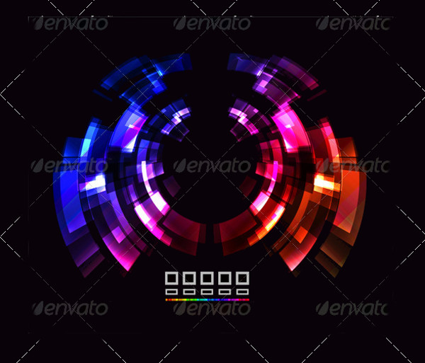 Amazing Technology Abstract Vector