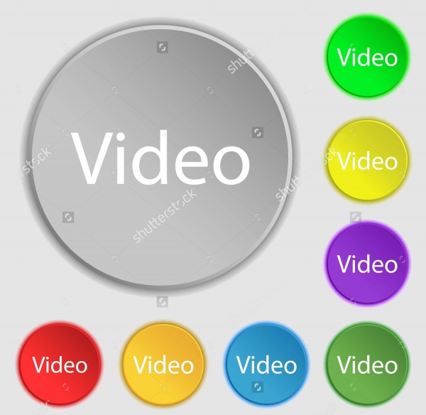 Animated Design Video Buttons