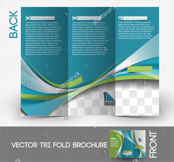 Architecture & Interior Designer Tri-Fold Brochure