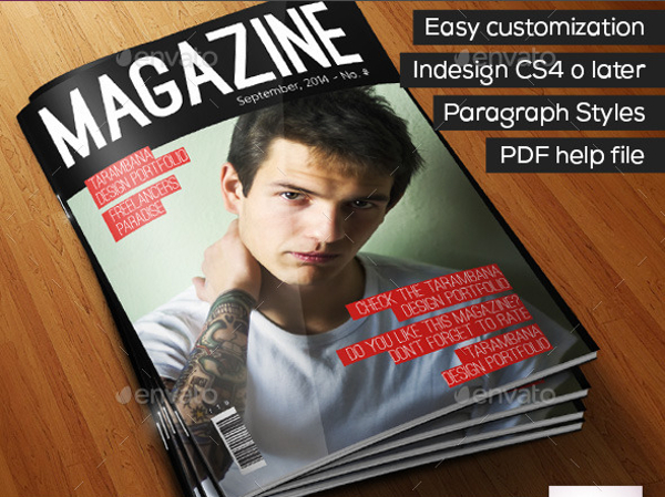 Art Professional Magazine Design Template