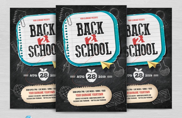 Back to School Night Flyer