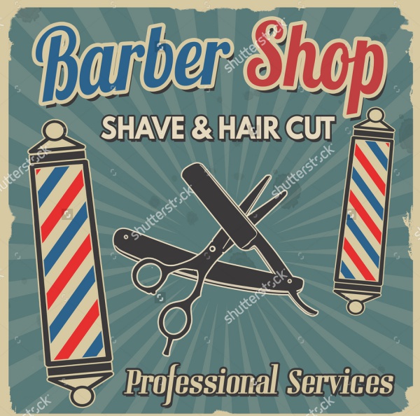 Barber Shop Retro Flyer
