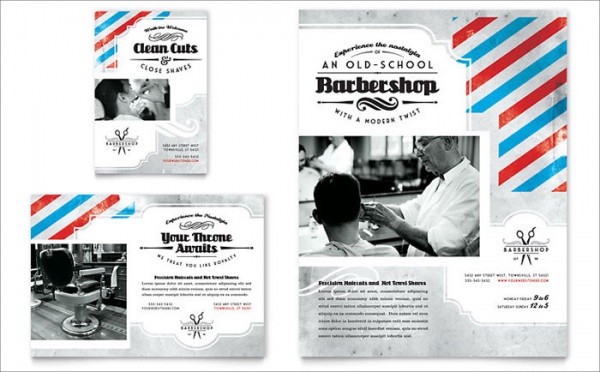 Barbershop Flyer & Ad Template