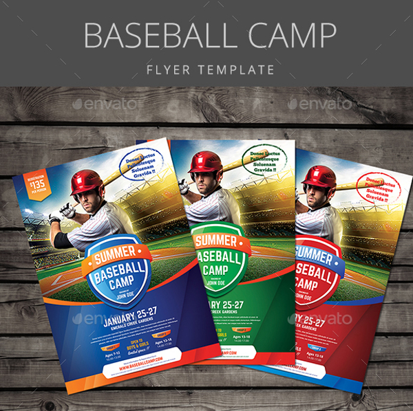 FREE 24 Amazing Baseball Flyer Templates In PSD AI MS Word Pages