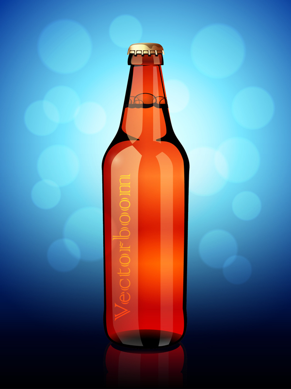 Beer Bottle Clipart Vector