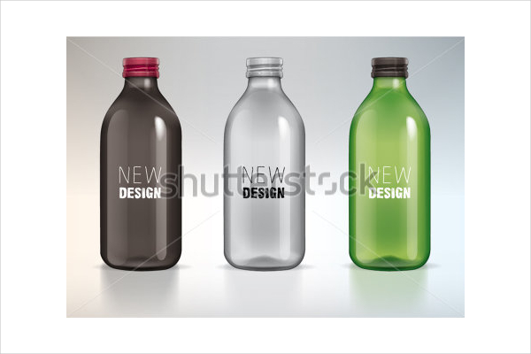 Blank Glass Bottle for New Design