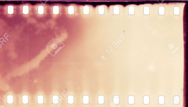 Blank Grained Film Strip Texture