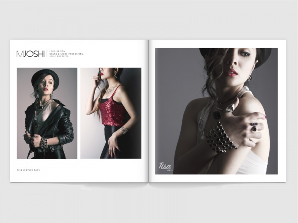 Brand Promotion for Tisa Jewelry Brochure
