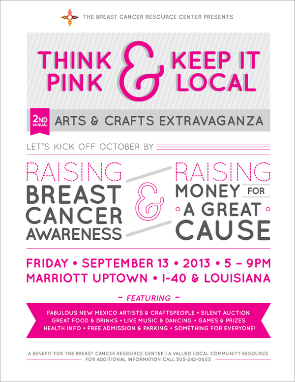 Breast Cancer Fundraiser Flyer design