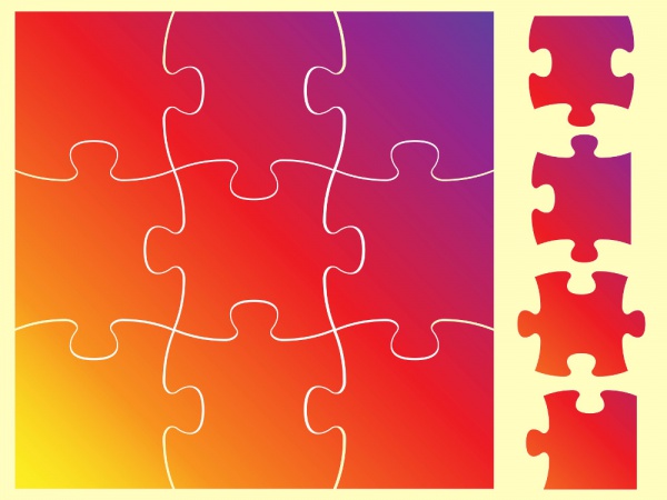 Brilliant Puzzle Vector Free