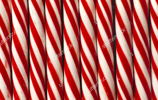 candy cane texture