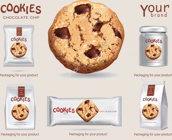Chocolate Cookie Packaging Design