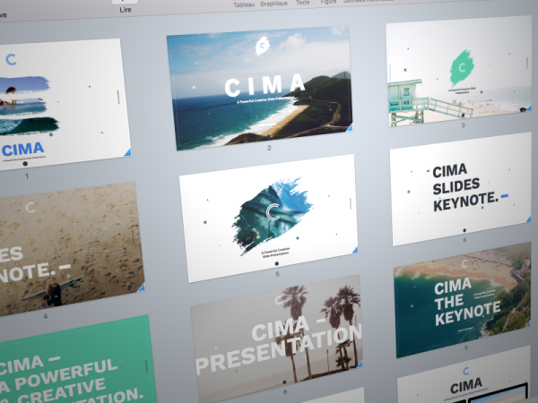 Cima Slides Market Presentation