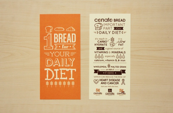 Conato Bakery Flyer Design