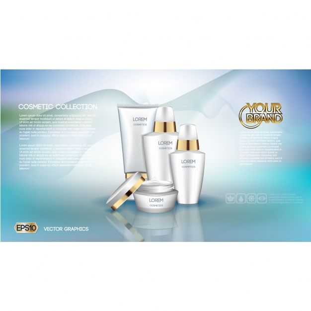 Cosmetics Brochure Template