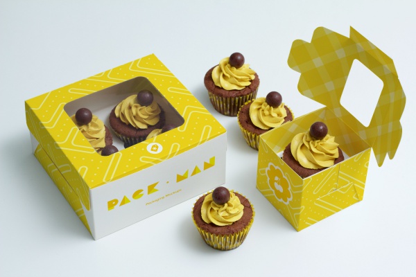 Cupcake Boxes Packaging Design