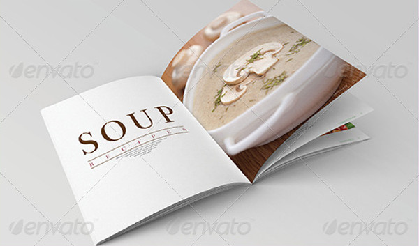 Customizable Food Restaurant Magazine