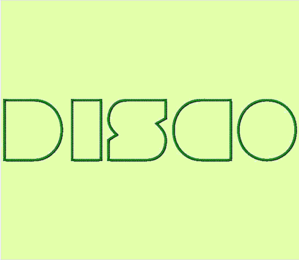 Disco Machine Font