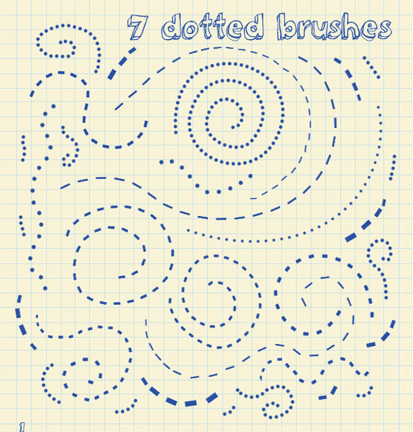 Dotted Line Brushes
