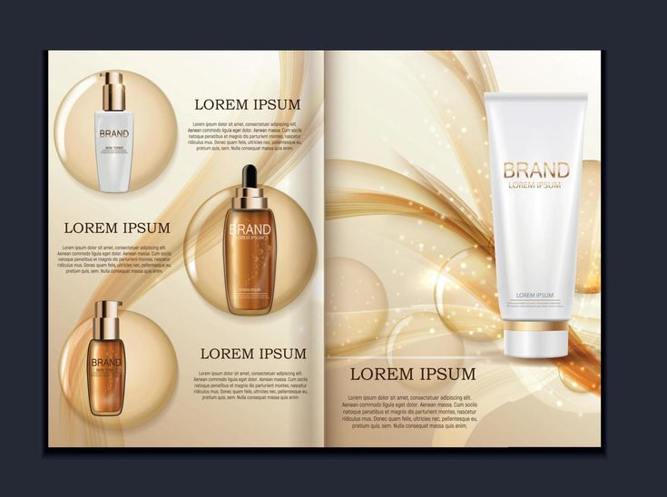 Download Design Cosmetics Product Brochure Template