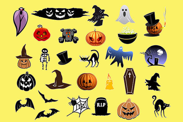 Editable Icons of Ghost