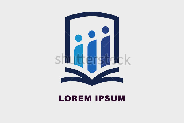 Education Shield Logo Design