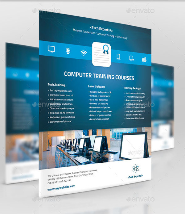 Elegant Computer Business Flyer