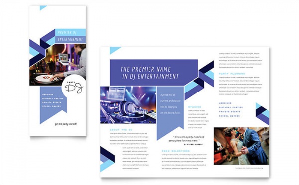 Fabulous DJ Brochure Template