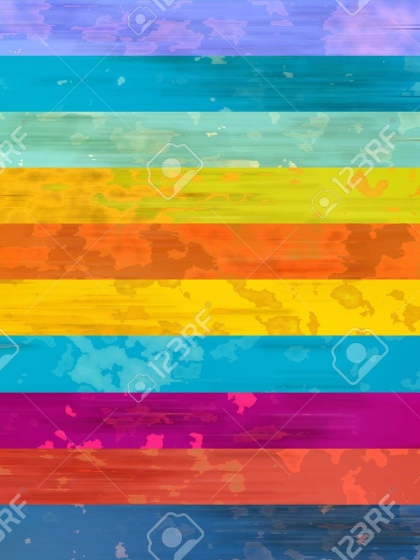 Fabulous Stripey Rainbow Texture