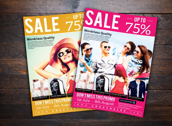 Fashion Promotional Flyer