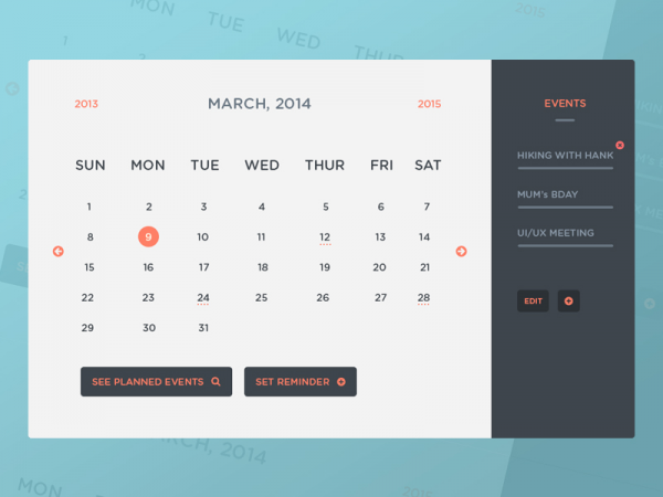 FREE 18+ Event Calendar Design in PSD | Vector EPS