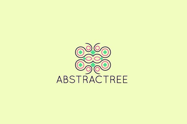 Fighting Abstract Symmetry Logo