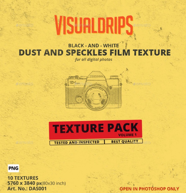 Film Dust Texture Design