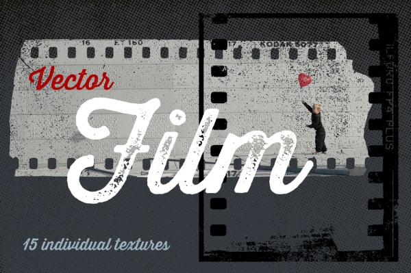 Film Reel Vector Texture