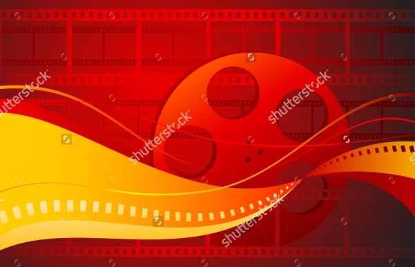 Film Strip Vector Texture