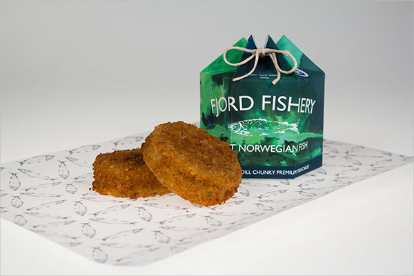 Fishery Cake Box Packaging