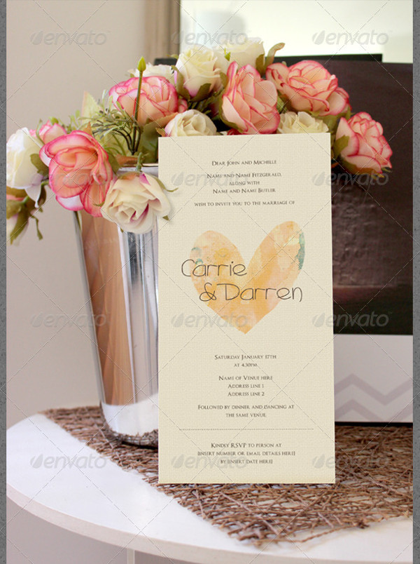 Floral Engagement Party Invitation