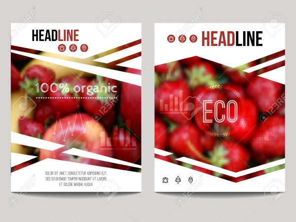 Food And Drink Magazine Design